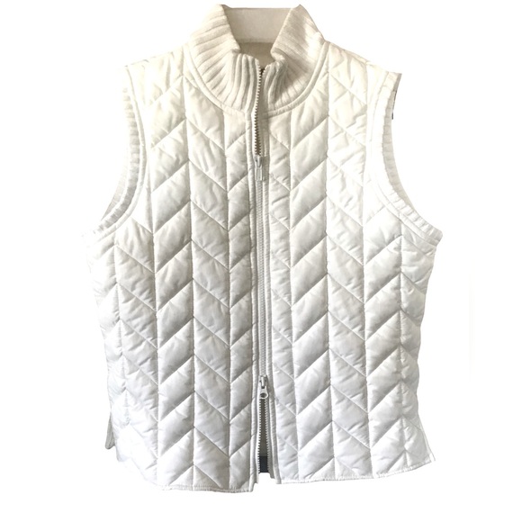 Caslon Ivory Vest Sz M EUC - Picture 3 of 7